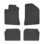 floor mats ( set, rubber, 4pc., black) TOYOTA AVENSIS 04.03-11.08 liftback